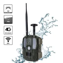 Ночное видение IP66 водонепроницаемый 4G беспроводной фото ловушки Trail Камера GPRS/MMS/SMTP игры дикой природы камера gps 12MP 1080P HD инфракрасный