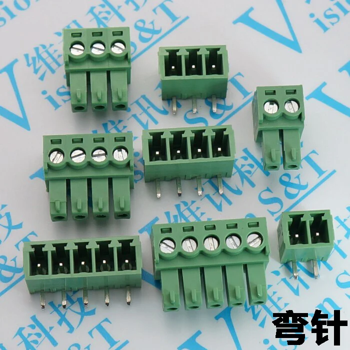 

Freeshipping 15EDG 3.81 Pitch 3.81mm 15EDGK 2P 3P 4P 5P 6P 7P 8P 9P 10P 11P 12P Screw Plug-in PCB Terminal Block