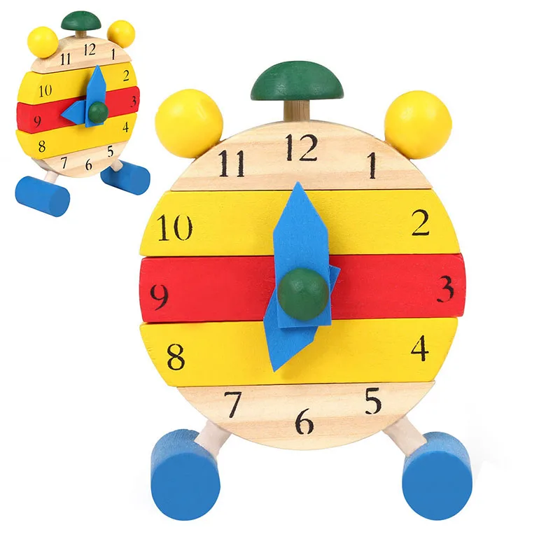 3 Style Colorful Wooden Toy 12 Numbers Digital Cognitive Geometry Toy