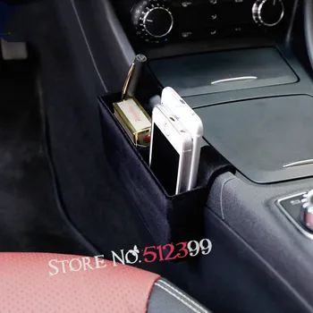 

LHD Car Seat Catcher Gap Console Seat Side Pocket Organizer For Mercedes-Benz A Class 2013-2017 / GLA 2014-2017 / CLA 2013-2017