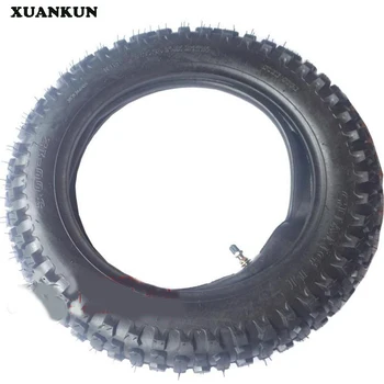 

XUANKUN Off-Road Motorcycle 12-Inch Tire Wheel Tires Before The 2.50-14 Inch After 3.00-12 Inch Inside And Outside The Tire