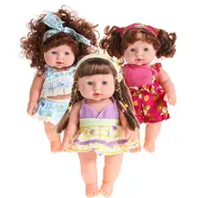 Doll Reborn Baby Dolls For Girls Doll Baby Born Toys For Kids Gift Realistic Silicone Reborn Dolls 1/12 Soft Toy Baby Girls