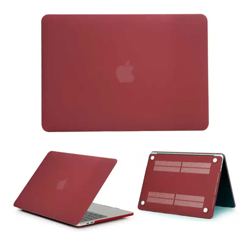 Laptop Case for Macbook Air 13 Pro 13 2018 Touch bar Case Matte Hard PC Cover for Mac book Air Pro Retina 11 12 13 15 Matte Case (1)