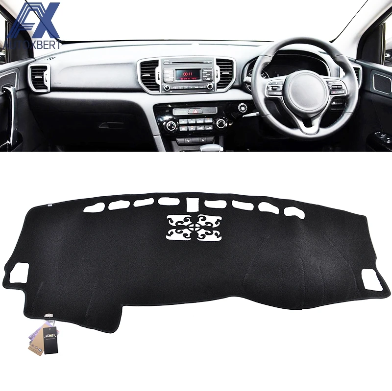 AX Xukey Dashboard Cover For Kia Sportage QL 2016 2017 2018 Dashmat