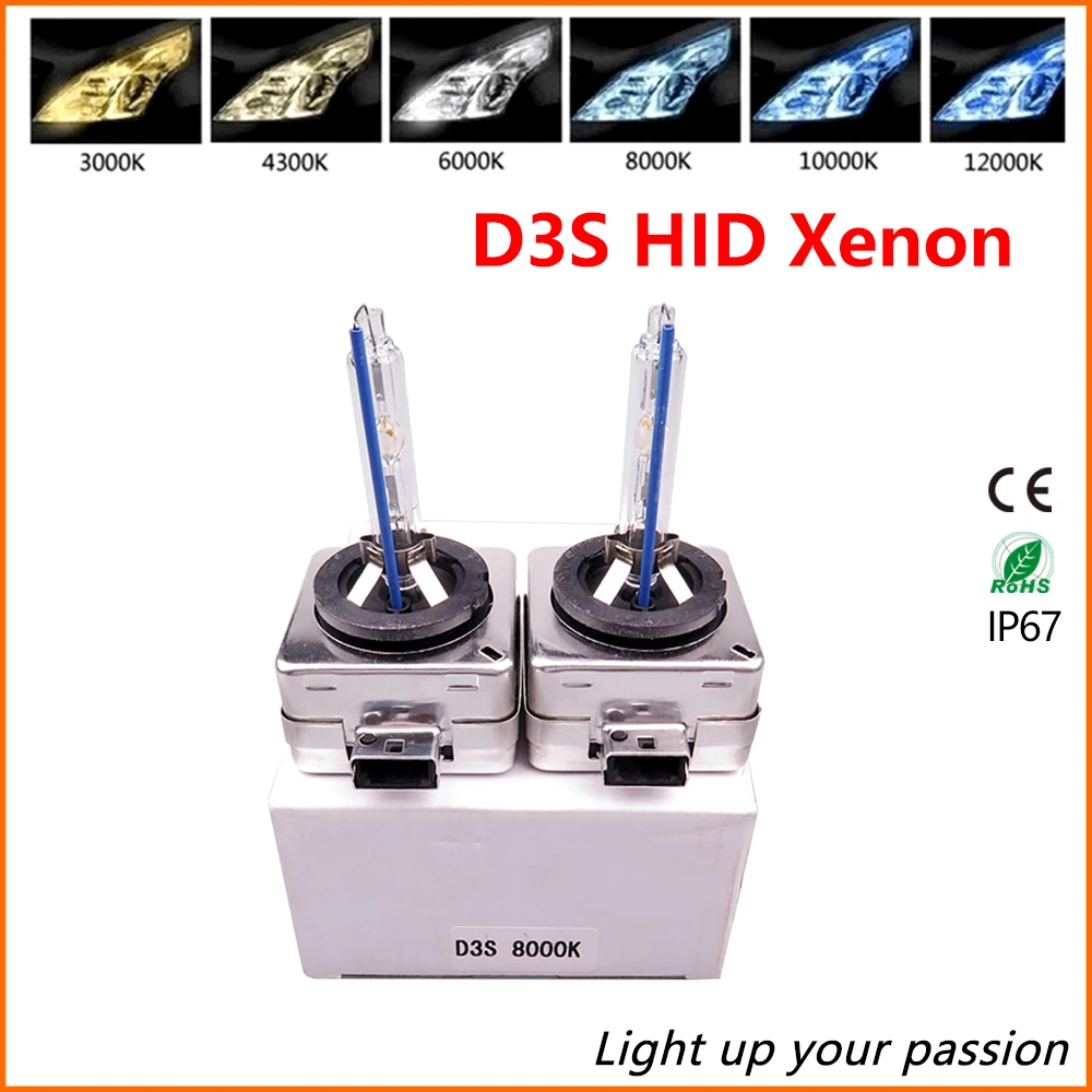 2pcs 35W 12v D3S HID Xenon Bulb Car for HID Xenon Auto Light Source