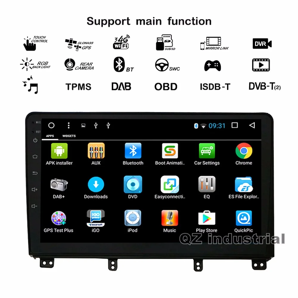 Clearance QZ industrial HD IPS 2.5D 9" Android 8.1 T3 for Peugeot 3008 Car DVD player with Canbus 3G 4G WIFI GPS Bluetooth RDS Navigation 1 Clearance QZ industrial HD IPS 2.5D 9" Android 8.1 T3 for Peugeot 3008 Car DVD player with Canbus 3G 4G WIFI GPS Bluetooth RDS Navigation 1
