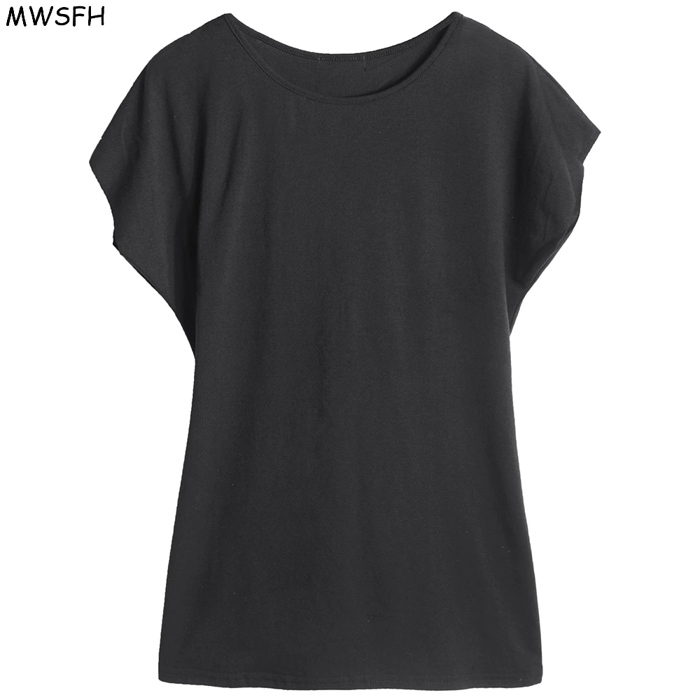 MWSFH Dámská letní teplá trička bez rukávů s výstřihem pro ženy, ležérní košile s hlubokým výstřihem, ležérní topy, černá bílá zadní lebka sexy top tričko