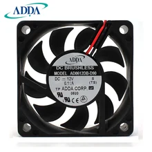 ADDA AD0612DB-D90 6015 12 V 0.10A 6 см вентилятор охлаждения