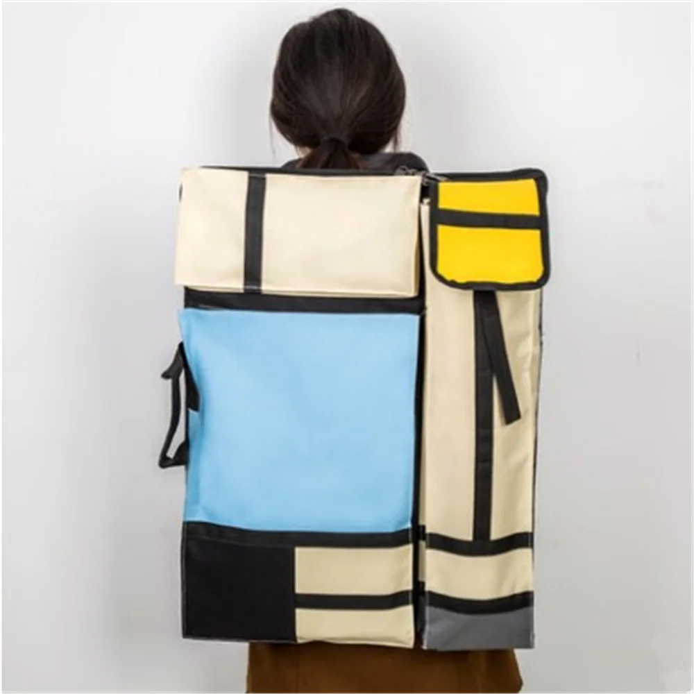 

Portable 4K Multifunction Canvas Sketchpad Bag Drawing Sketch Board Case Painting Backpack Bag Travel Art Set School Supply