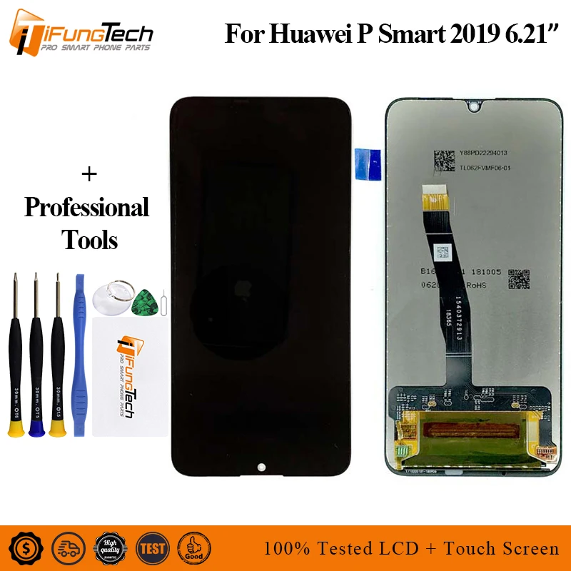 

AAA LCD for Huawei P Smart 2019 LCD Display Digitizer Assembly Touch Screen LCD Display TouchScreen P Smart 2019 Repair Part LCD