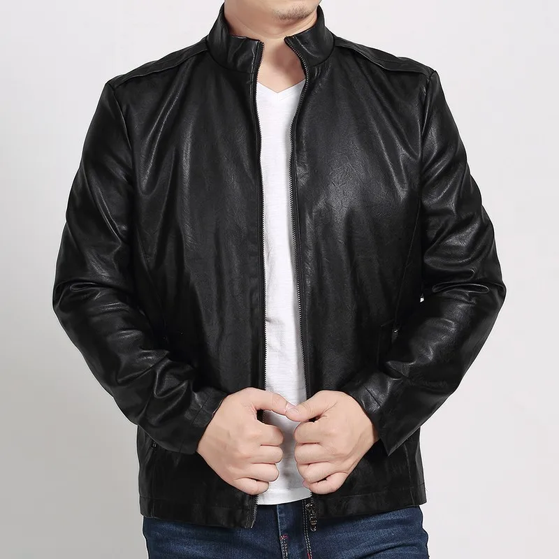 Plus size 7XL 6XL 5XL 4XL new leather jacketGenuine LeatherSheepskinmotorcycle man coatLeather jacket menbiker jacket