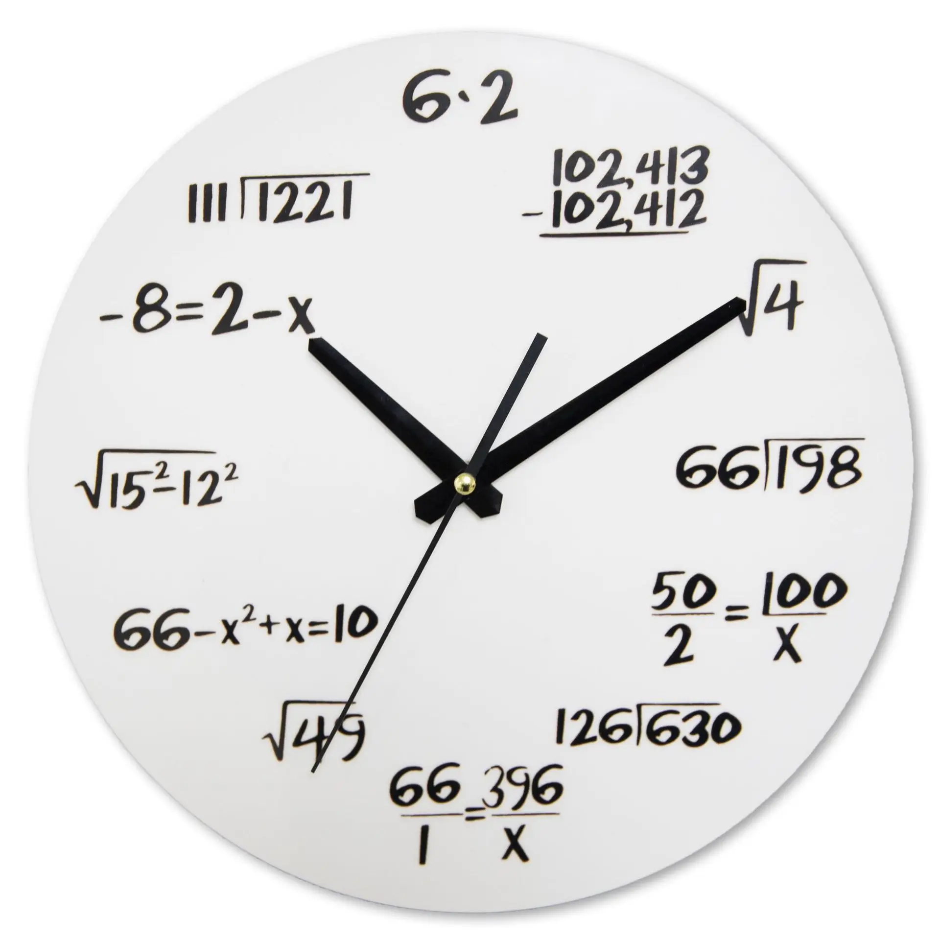 

Creative Circular Function of Living Room Clock Simple Decorative Clock size:29.5CM