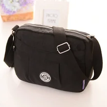 Heißer Verkauf Mini Schultertasche Lässig-bag Nylon Wasserdichte Frauen Bolsa Umhängetasche frauen Reise Tote Kiple Stil handtaschen