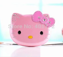 K688Cute Mini Bonjour Kitty Fille Téléphone + Quad Bande Flip Bande Dessinée Mobile Téléphone Débloqué Enfants Enfants Cellulaire Téléphone H-mobile K688