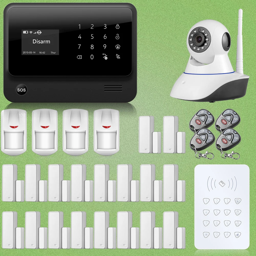 

Etiger G90B WiFi GSM GPRS  Alarm System Home Security APP Control Auto-dial With WIFI IP Camera Monitorring