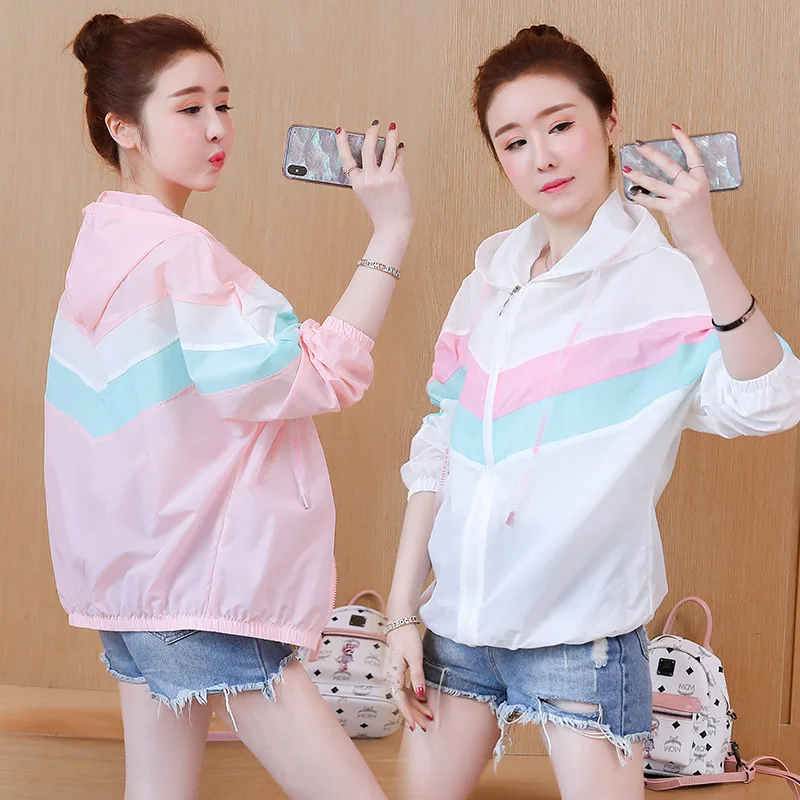 

Mr.nut 2019 summer new lightweight breathable sunscreen Korean long sleeve UV protection ladies jacket