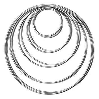 

Metal Dream catcher Round Hoop Ring For DIY Manual Handmade Wicker Crafts Dreamcatcher Tool Material Accessories 1pc