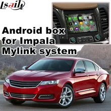 Caja de navegación GPS Android para 2014 Chevrolet Impala Mylink Intellink sistema de interfaz de vídeo con pantalla fundido