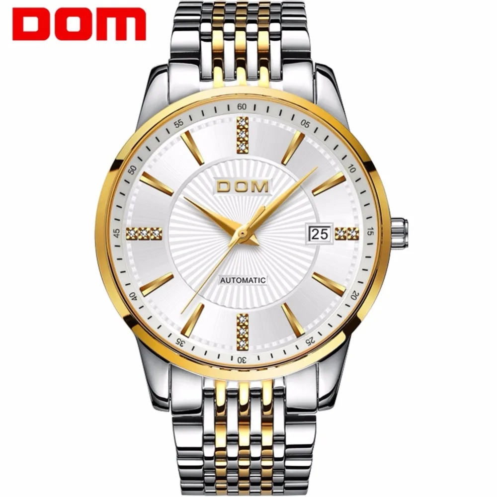 

2018 New Relojes DOM Male Automatic mechanical Sport Watch Men Casual Watches Men's Wristwatch Clock relogio masculino M-79G hot