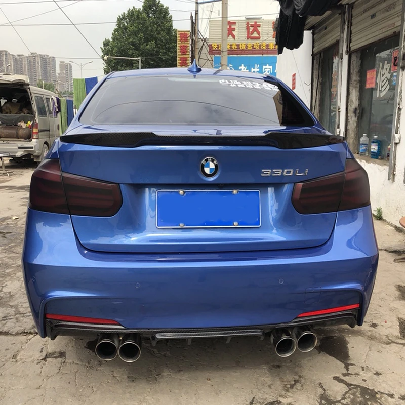 Спойлер из углеродного волокна для BMW F30 F35 320i 320li 325li 328i F35|Спойлеры и крылья| |