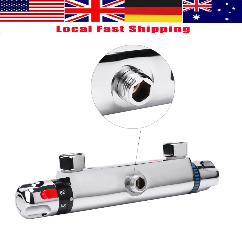 Thermostatic Shower Mixer Bar Replacement Valve Thermostatic Mixer