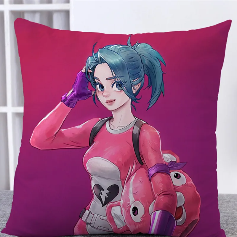 

ZSQH Fortnight 35cm square bag embrace pillow fortnited Battle Royale Cosplay Costume bath towel for kids children Sofa cushion