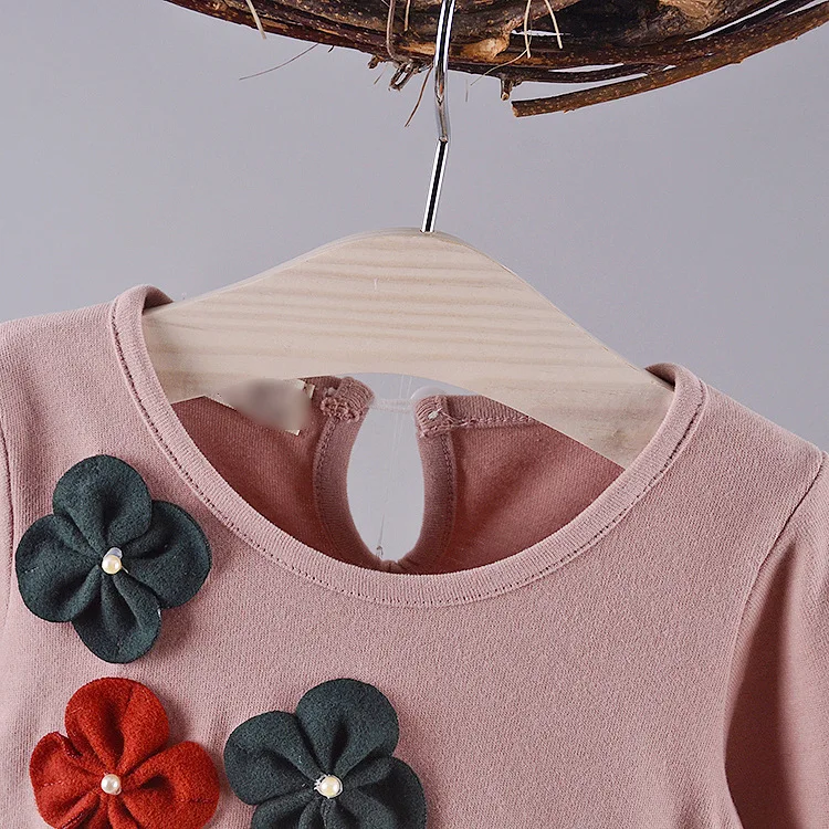 Бибикола новорожденный платья для маленьких девочек повседневное Хлопковое