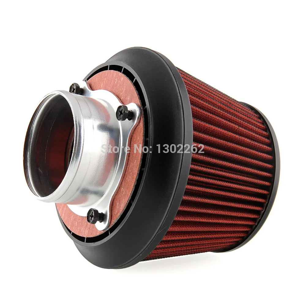 1x Apexi Universal Auto Intake Air Filter 75mm With Dual Funnel Adapter