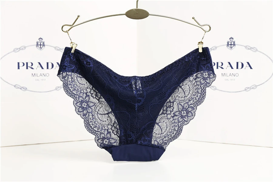 Underwear Women Sexy Panties Lace Seamless Briefs Transparent See Through Lingerie Knickers Femme Tangas Bragas Mujer 09