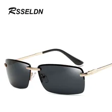 RSSELDN Brand Sunglasses for Men Glasses Accessories Polarized Lens Glasses Alloy Sun glasses S905