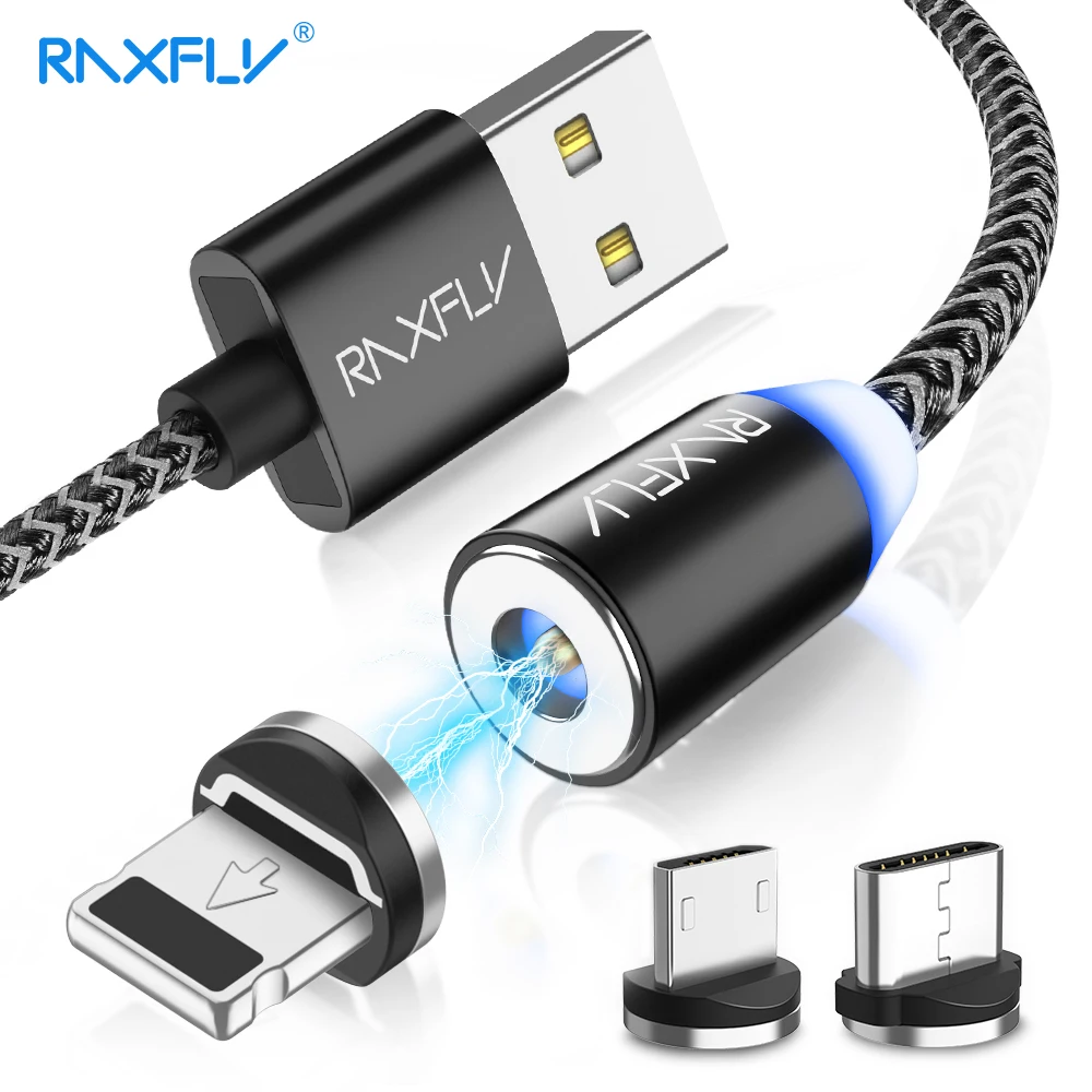 RAXFLY Charging Lightning Cable For iPhone X XS 8 Plus