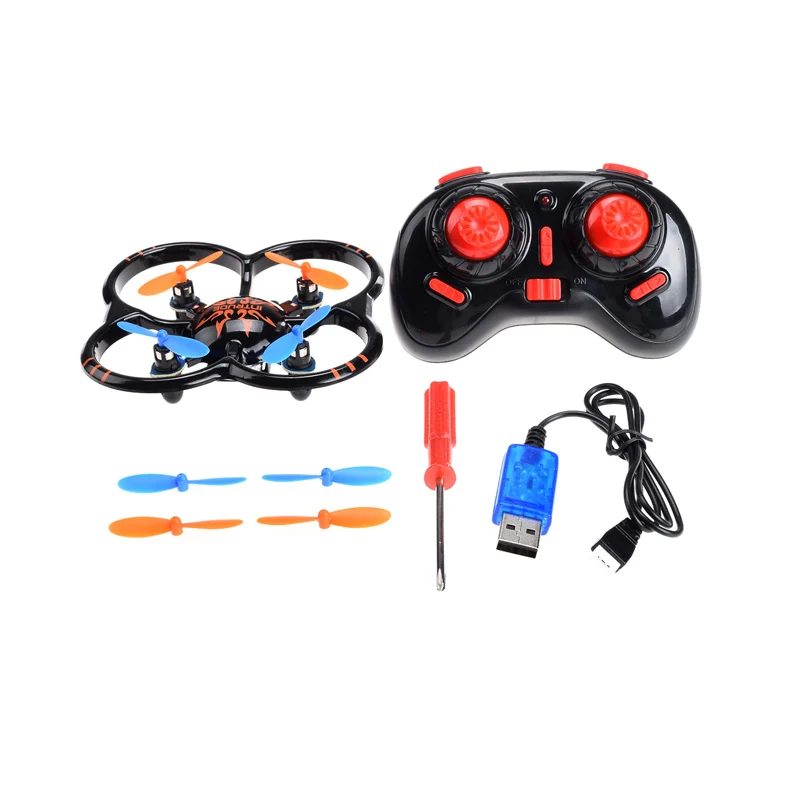 Nihui U207 Карман Drone Nano RC Quadcopter Мини Вертолет 3D флип НЛО со СВЕТОДИОДНОЙ Подсветкой