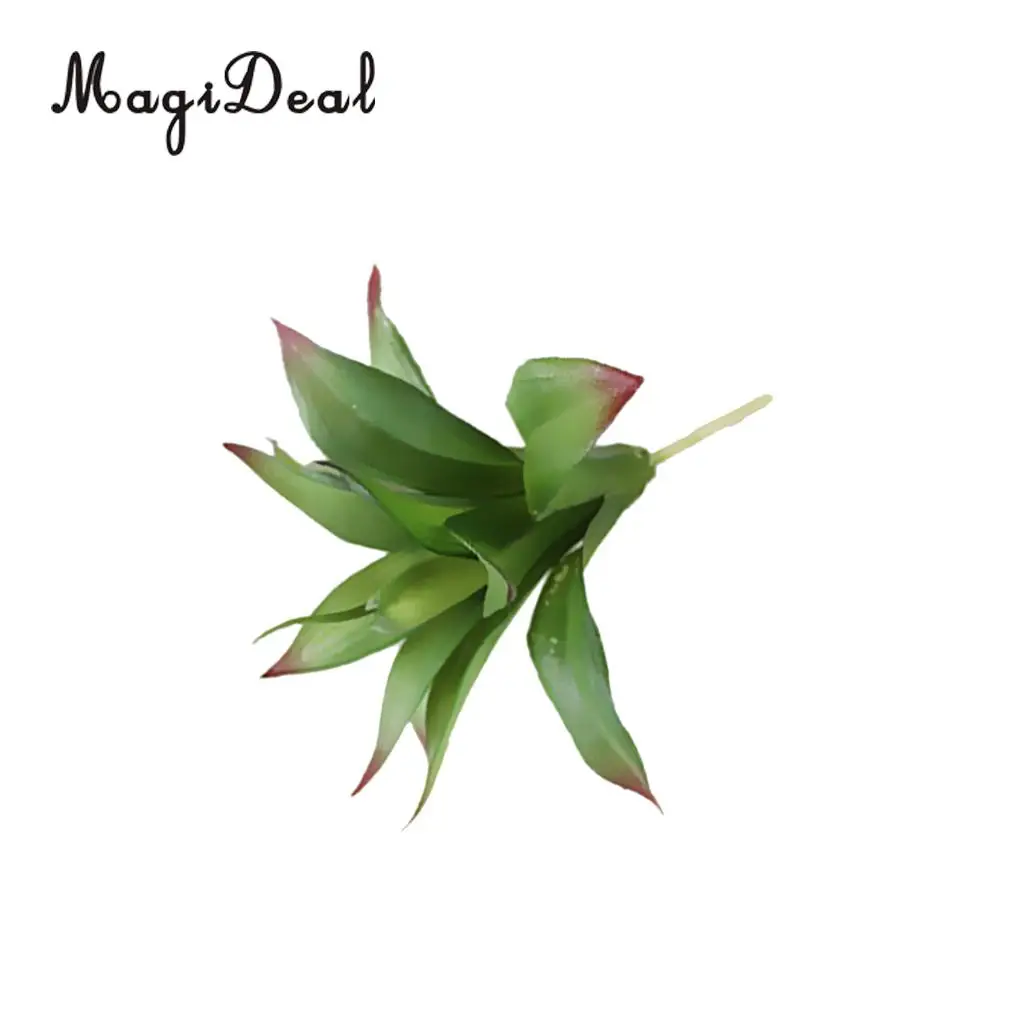 MagiDeal Artificial Agave 13- Leaves Bunch Succulent Floral Foliage Fake Plant Decor Home Garden Decoration 