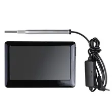 Новинка 720P 1MP Инспекционная камера 4,3 дюймов дисплей эндоскоп камера 3.9mm1.5M эндоскоп Borescope3.9mm 1mp 6LED эндоскоп