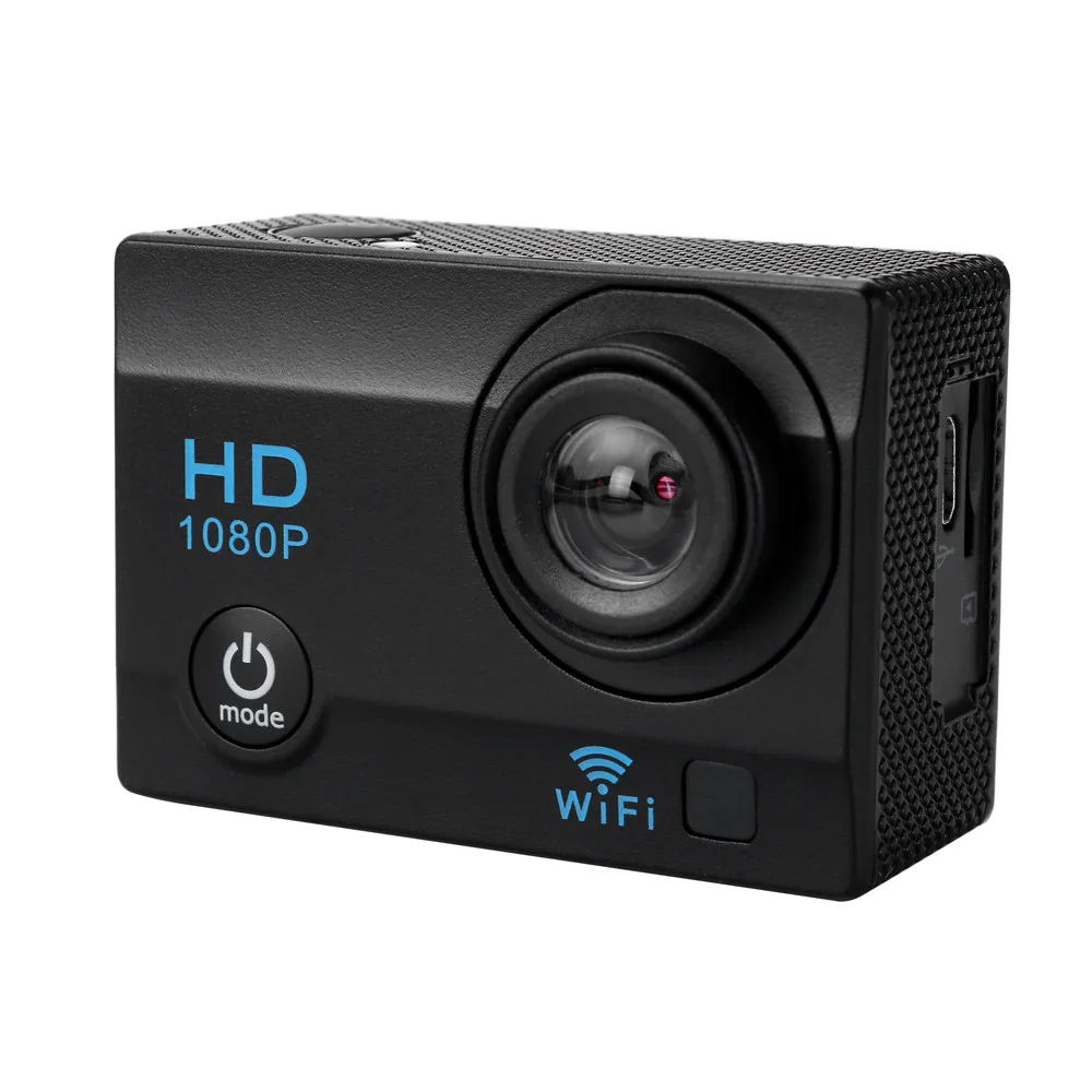 Стильный тонкий HD 1080P overmal водонепроницаемый DVR 2,0 дюймов Спортивная камера WiFi Cam видеокамера DV Action Стабильная производительность
