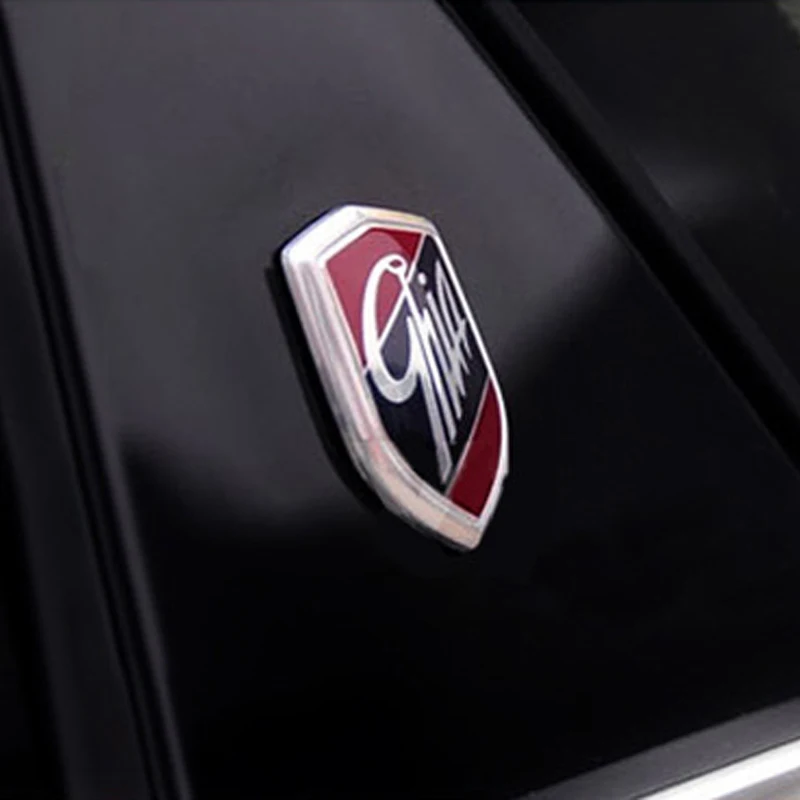Car Sticker Emblems GHIA Side Shield Logo Marked Stickers