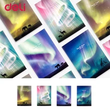 Deli kawaii блокнот новые офисные канцелярские Мультяшные ноутбуки дневник планировщик блокнот копировальная книга повседневные мемос для школьных принадлежностей