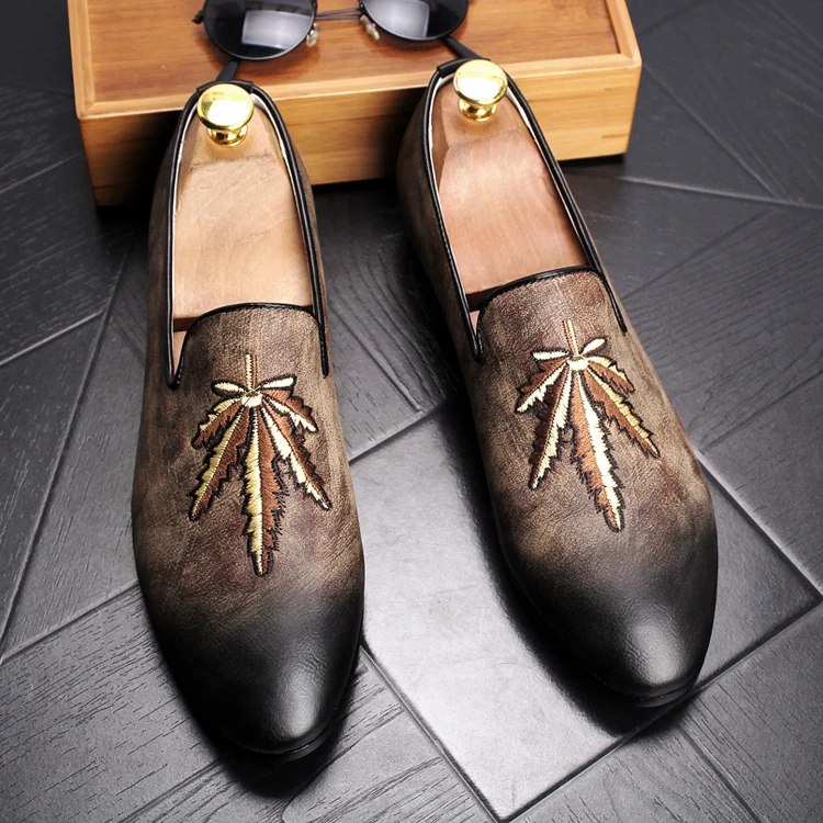 

Men Casual Shoes 2018 Fashion Men Shoes Leather Men Loafers Moccasins Slip On Men's Flats Loafers Male Shoes