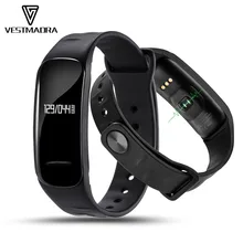 Vestmadra C1 браслет динамический монитор сердечного ритма Smart Band в реальном времени шагомер калорий браслет Спорт полоса