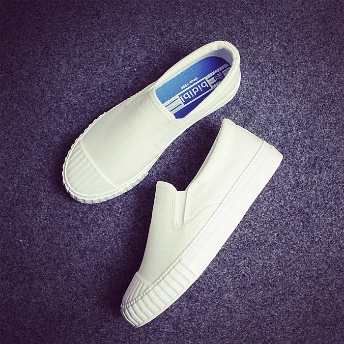 

2016 loafers shoes to help low student flat doug shoes lazy tide sets foot canvas shoes women