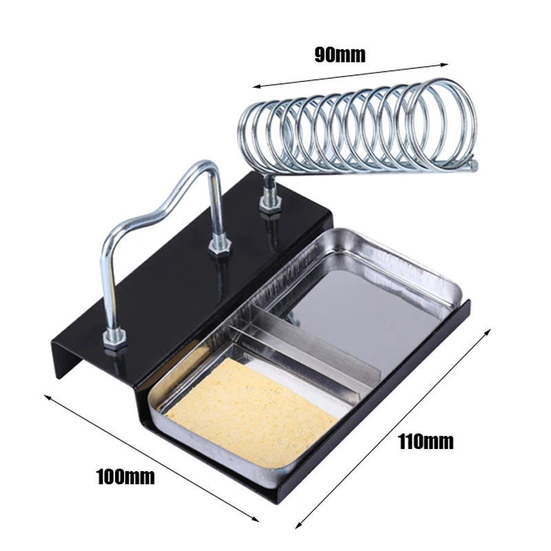 id:b36 6e 5f 608 New Lon0167 Rectangle Base Featured Metal Soldered Station reliable efficacy Iron Stand Holder Bracket Rack