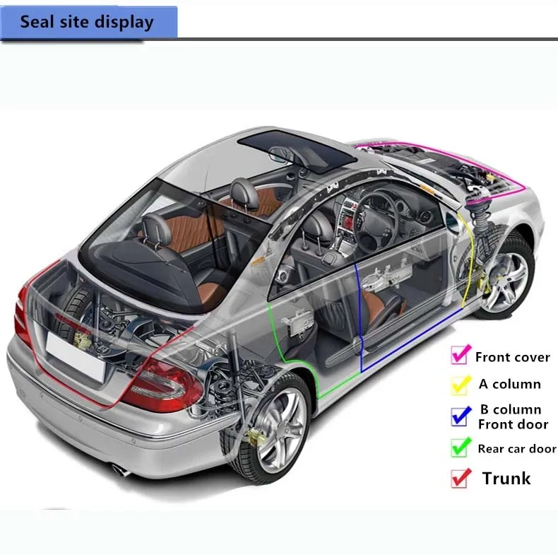 para Mitsubishi Lancer Adesiva para a Porta Carros Fita Use 19 Para mitsubishi lancer carros, use fita adesiva Para a porta