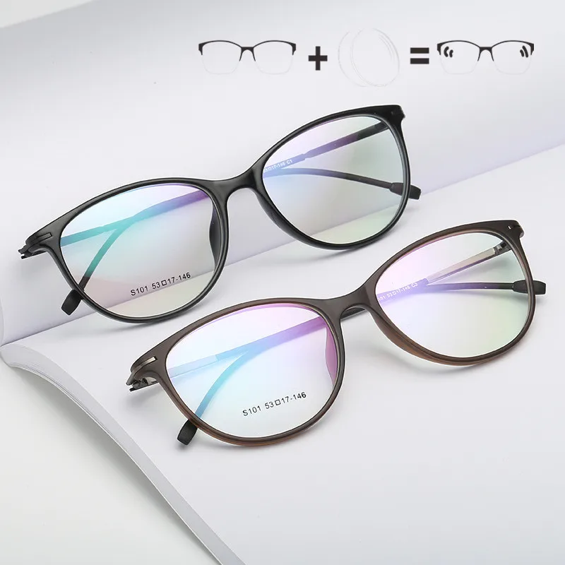1 61 ИНДЕКС фотохрома по рецепту TR90 унисекс овальные оптики очки Oculos линзы де Gafas