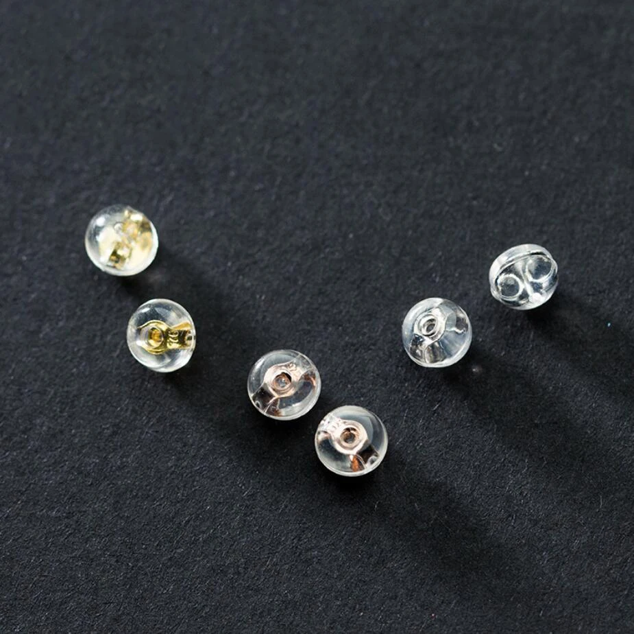 6PCS S92-5 Solid Sterling SIL Clutches Post Earring Backs Earnuts Stoppers DIY Jewelry A1961 | Украшения и аксессуары