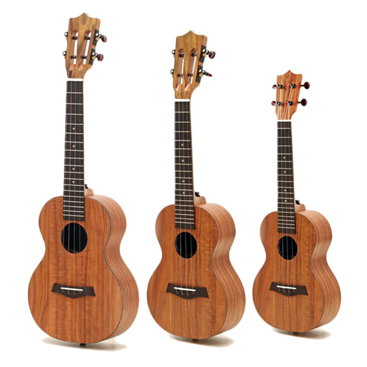 21 23 26 Inch Full Board HPL Koa Ukulele Guitar Uke Classical Head