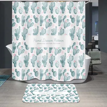 

Defence Water Bath Curtain Number Printing Thickening Polyester Fiber Shower Curtain Diy Personality Pattern