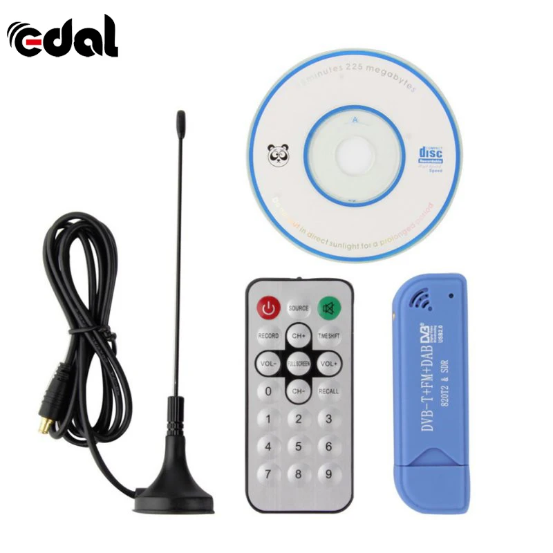 Digital USB 2.0 Software Radio DVB-T RTL2832U+R820T2 SDR TV Receiver Stick Brand New Digital USB 2.0 Software Radio DVB-T RTL2832U+R820T2 SDR TV Receiver Stick Brand New
