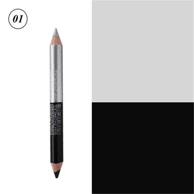 Double head Highlighter Glitter Eyeshadow Eyeliner Pen Durable Waterproof Sweatproof Double Color Long Lasting Beauty Makeup