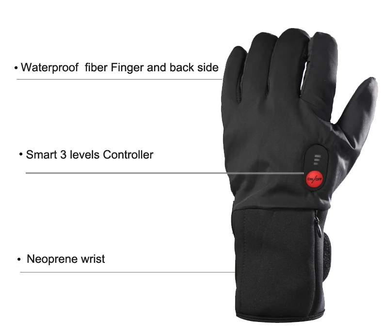 Battery Powered Outdoor Sports Gloves (3)