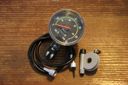 vintage bicycle speedometer